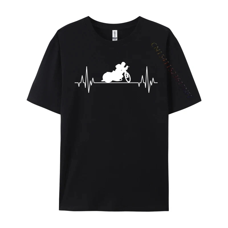 Motorcycle Pulse  T-Shirt